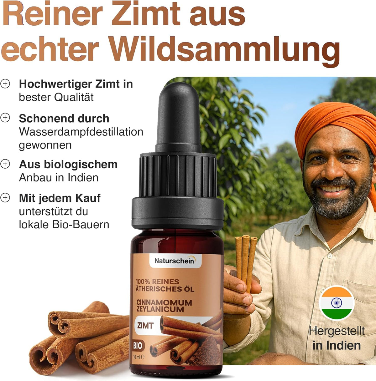 Bio-Zimtöl