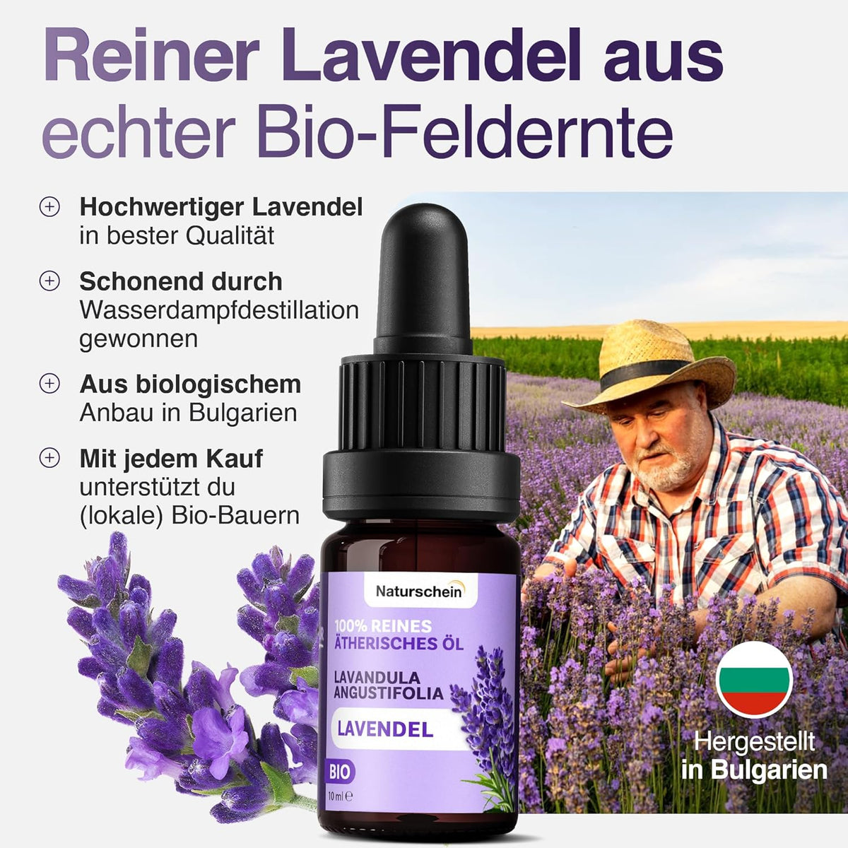 Bio-Lavendelöl